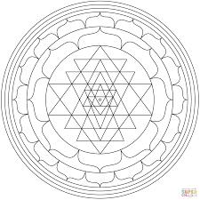 Image Result For Sri Yantra Tibetan Mandala Mandala Art Sri Yantra
