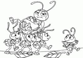 A bugs life coloring pages for kids discover these a bug's life coloring pages. A Bugs Life Free Printable Coloring Pages For Kids