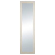 Anything shorter however, even though you may be able see your entire reflection in it, may not give you as true of a reflection as one which is really full length. Hometrends White Wash Door Mirror Walmart Canada