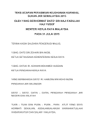 Apalagi ucapan ini diperuntukkan orang yang penting, seperti saudara, sahabat, atau rekan bisnis. Http Www Kkr Gov My Public Teks 20ucapan 20ybm 20 20karnival 20sukan 20jkr 202015 Pdf