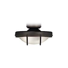 Oil Rubbed Bronze Wet Rated 2 Light Led Fan Light Kit 60y30 Lamps Plus