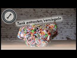Da kam zitronensäure und natronlauge immer wieder drin vor. Tank Entrosten Und Versiegeln Simson Tutorial Youtube