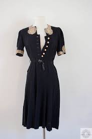 1920 S Gatsby Black Dress Lace Trim With By Salvatocollection Lace Dress Black Vintage Dresses Retro Fashion Outfits