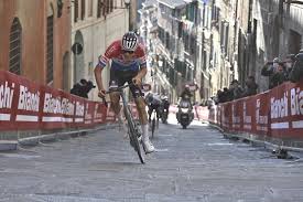 Slovenians tadej pogacar and primoz roglic led the chase six seconds down but julian alaphilippe could only manage fifth place and conceded the race lead to. Mathieu Van Der Poel Powers To Strade Bianche Victory Cycling Today Official