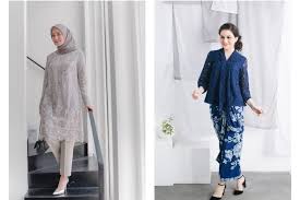 Model baju kondangan pria 1. 7 Model Baju Brokat Atasan Simpel Buat Kondangan Womantalk