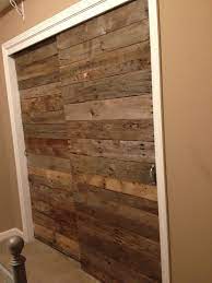 Maybe you would like to learn more about one of these? Pin By Sandrine Mic Sherwood On Pallet Wood Wood Sliding Closet Doors Wood Pallets Pallet Door