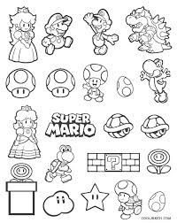 Click on the image you want to color, this will open page displaying large picture you selected. Super Mario Brothers Coloring Book Www Robertdee Org