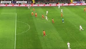 Trabzonspor'un penaltı beklediği pozisyonda verilen ofsayt kararı doğru mu? Kayserispor Galatasaray Macinda Ofsayt Tartismasi Fotomac