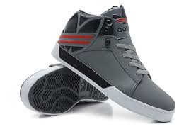 Adidas Black And Red High Tops Adidas Originals City Of Love 5 Generations Men S High Top Shoes Gray Black Red Mens Nike Shoes Mens High Top Shoes Sneakers