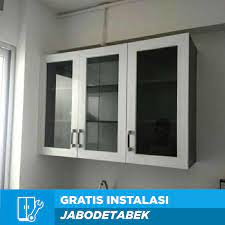 Kitchen set 2 pintu atas minimalis mutiara olympic. Pabrik Furniture Minimalis Kaca Cermin Kitchen Set Atas 3 Pintu Terbaru Agustus 2021 Harga Murah Kualitas Terjamin Blibli