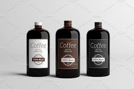 Coffee Bottle Mock Up Bottle Bottle Mockup Cosmetics Mockup