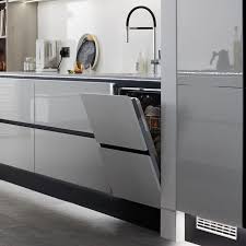 Balham Dove Grey Howdens Joinery Kitchen Plinth Grey Gloss Kitchen Kitchen Room Design