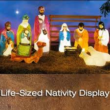 If so, you may want to consider a lighted nativity scene as part of your holiday display. Pin On Christmzs