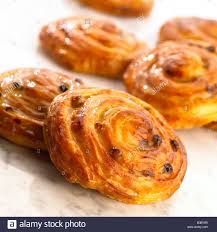 A Pain Au Raisin Stock Photo Alamy
