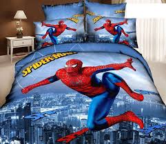 Ultimate spiderman single bed quilt cover set. 3d Spiderman Kids Cartoon Bedding Comforter Sets Bedroom Bedsheet Children Queen Size Bedspread Bed In A Bag Sheets Duvet Cover Bedsheet Duvet Cover Set King Full Size Bedding Set From Johnhe 100 83