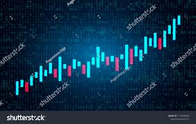 Chart Chart Candlestick Chart Stock Trading Royalty Free