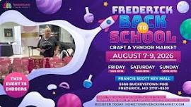 Frederick Back To School Craft & Vendor Market