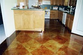 Diy Stained Concrete Sheri Martin Interiors Concrete Stained Floors Stained Concrete Floors Kitchen Concrete Kitchen Floor