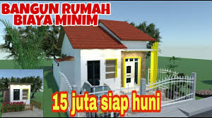 Rumah minimalis bumi panyawangan murah bu. Bangun Rumah Biaya Minim 15 Juta Siap Huni Youtube