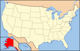 Physical map of alaska, showing the major geographical features, mountains, lakes, rivers, protected areas of alaska. File Map Of Usa Ak Svg Wikimedia Commons