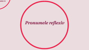 Functii sintactice pronumele este partea de vorbire flexibilă care ţine locul unui substantiv. Pronumele Reflexiv By Oana Amalia