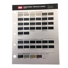 Sem Color Charts Vinyl Pro
