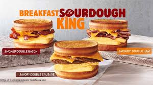 Burger King Introduces New Breakfast Sourdough King Sandwiches Chew Boom