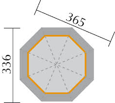 Pavillon 8 Eck Gartenpavillon Holz Bausatz Turen Und Fenster Mit Sprossen Grundriss Gartenpavillon Holz Garten Pavillon Pavillon