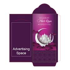 Free delivery peninsular malaysia (*minimum order 1250pcs). Sampul Raya Template