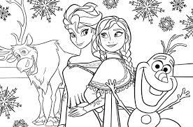 100 kumpulan mewarnai kartun terbaru terlengkap dan terbaik. Gambar Mewarnai Frozen Elsa