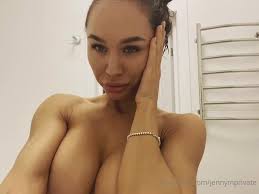 Jenny Mosienko Mouth Topless Tease