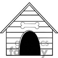 Royalty Free Rf Copyright Safe Dog House Clipart 384470 Dog House House Colouring Pages Dog Safe