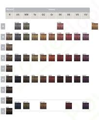 list of goldwell colour chart images and goldwell colour