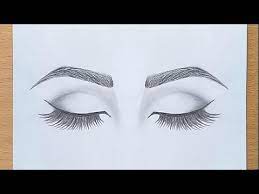 See more ideas about sketches, art drawings, drawings. How To Draw Closed Eyes By Pencil With This How To Video And Step By Step Drawing Instruct Pencil Drawings For Beginners Realistic Drawings Pencil Art Drawings