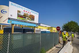 Commission on audit project billboard. Decatur Classical School Annex Renovations Pbc Chicago