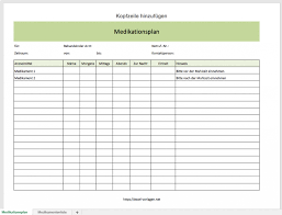 Einheitlicher medikationsplan vor allem auf hausärzte kommt mehr. Mit Excel Einen Medikationsplan Erstellen