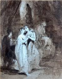 Two women grinding at the mill (Matthew 24 | Art UK