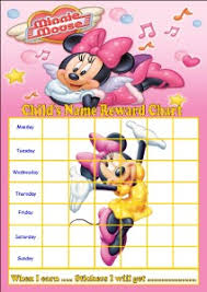 Potty Training Potty Training Chart Minnie Mouse