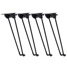 Maybe you would like to learn more about one of these? Folding Table Legs La Vane 4 Pack 12 Inch 30cm Hairpin Metal Legs Heavy Duty Furniture Legs Black For Coffee Table Laptop Table Mini Desk Amazon Com Au Home Improvement