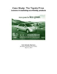 Research the 2021 toyota prius with our expert reviews and ratings. Pdf Prius Marketing Case Study Max Dunn Academia Edu