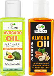 Most women say the oils leaves honeydew's avocado oil for hair, skin, and nails. Gulbadan Organic Avocado Oil And Almond Oil Combo Bottles Pack Of 2 Hair Oil 200 Ml Buy Online In Bahamas At Bahamas Desertcart Com Productid 138798461