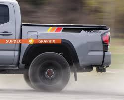 Toyota tacoma 2016 retro lines style graphics side stripe decal. Pair Trd Off Road Vintage Stripes For Tacoma Side Vinyl Stickers Decal Fit To Toyota Tacoma 2016 2020 Toyota Tacoma Trd Toyota Tacoma 2016