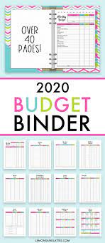 Diy Budget Planner Budget Binder Printables Budget Printables Organizing Finances Budget Binder Free Printables