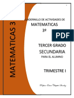 En esta ocasión les comparto este cuaderno de trabajo 3 de matemáticas para primer grado de primaria, para poder trabajar con los alumnos y reforzar los conocimientos adquiridos mediante los contenidos, estrategias y temas a tratar en el ciclo escolar, esperando que les sea de mucha utilidad. Complemento Matematicas 3 Triangulo Geometria