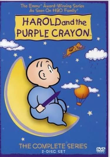 Amazon.com: Harold and the Purple Crayon : The Complete Series : Andy Thom,  Tom Ellery, Sean Song, Chuck Drost, Chap Yaep, Bob Hathcock: Movies & TV