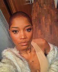 Keke Palmer Shaved Head Short Buzzed Hair Short Hair Haircuts Shaved Head