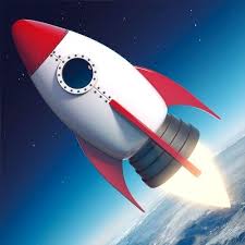 Cartoon Rocket Ship V2 3d Model Retro Rocket Rocket Cartoon Space Illustration