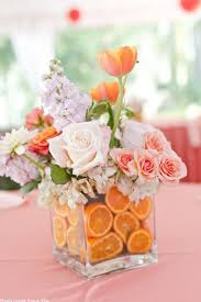 Assemble the centerpieces a couple of days beforehand so you can have perfectly blooming flowers at the wedding by adding warm water (only enough to cover roots, not bulb) to get the petals to open, or cold water to keep them from opening too fast. 40 Cheerful Fall Orange Wedding Ideas Deer Pearl Flowers