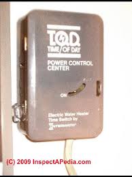 If you have conduit running to the wall then remove the plate and the conduit. Water Heater Timers
