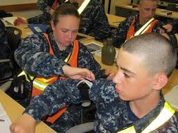 7 sailors from Twin Ports Division of the U.S. Navy Cadets, stationed in  Duluth, celebrated their Independence as they graduated from boot camp